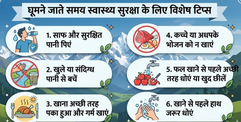 Mountain travel health tips